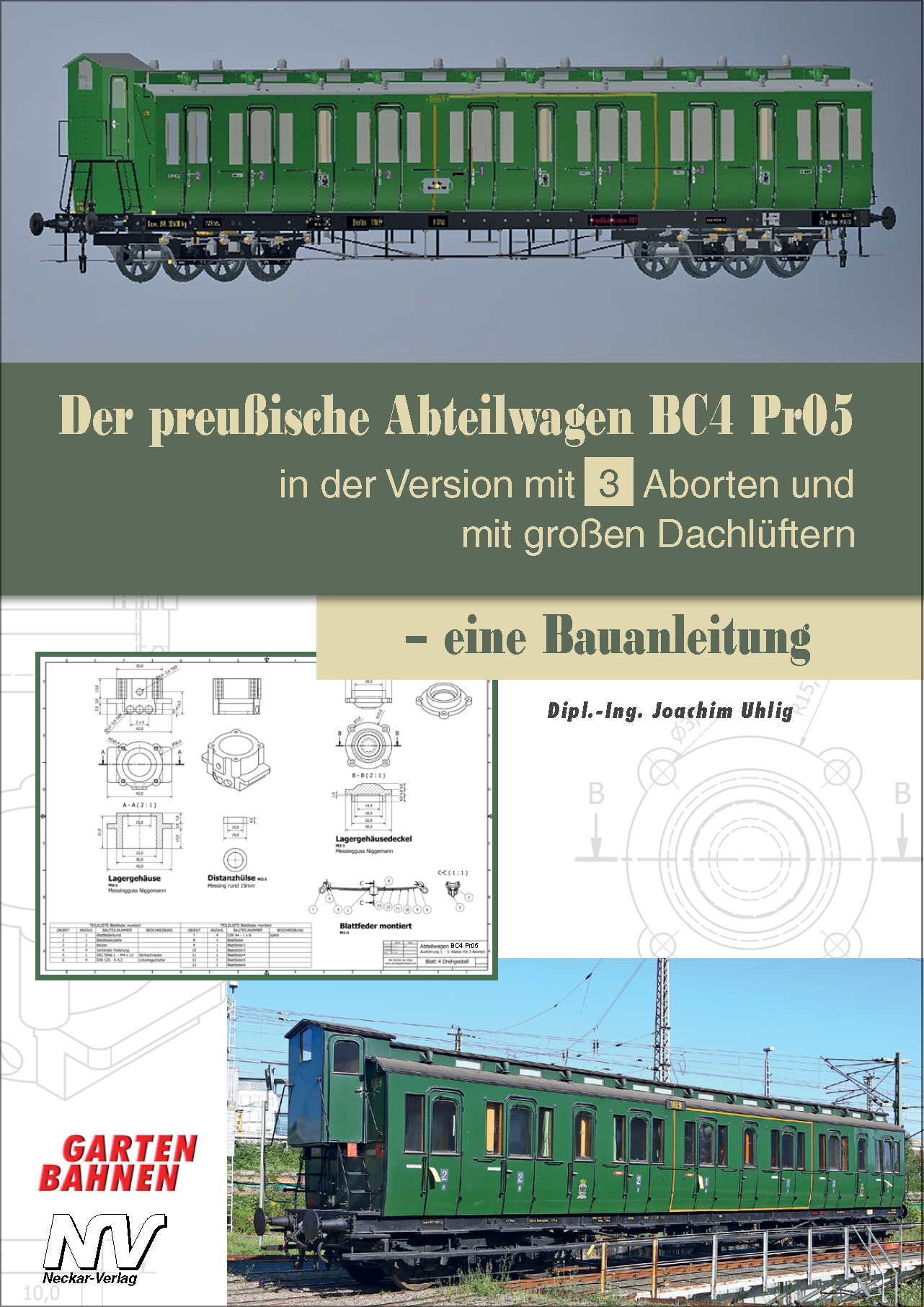 Bauplan-Download: Der preußische Abteilwagen BC4 Pr05 Version 1